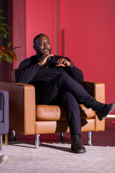 Funto speaking at the Leaders in Product panel
